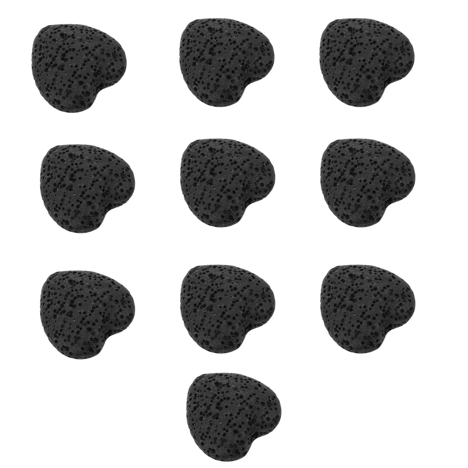 Home Decor Essentials - 10Pcs Heart Shape Essential Oil Stone