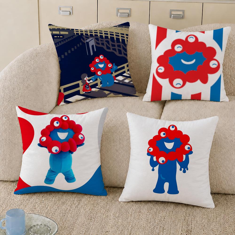 Home Decor Expo - Mascot Myaku Myaku Expo 2025 Cushion