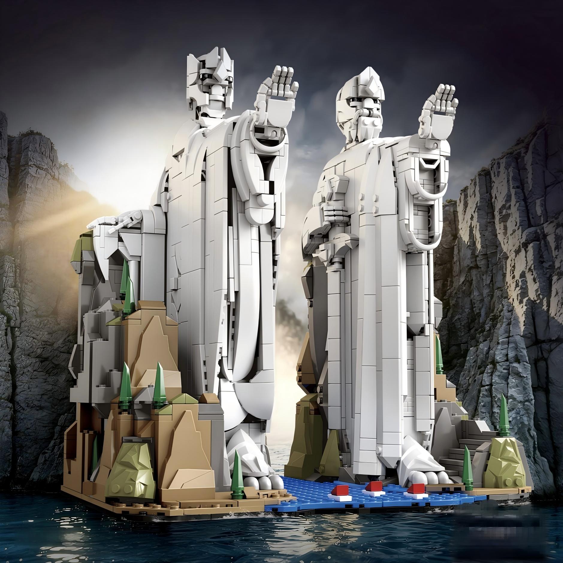 MOC 2 in 1 Creative King Booke - Aesthetic Bookend review and price