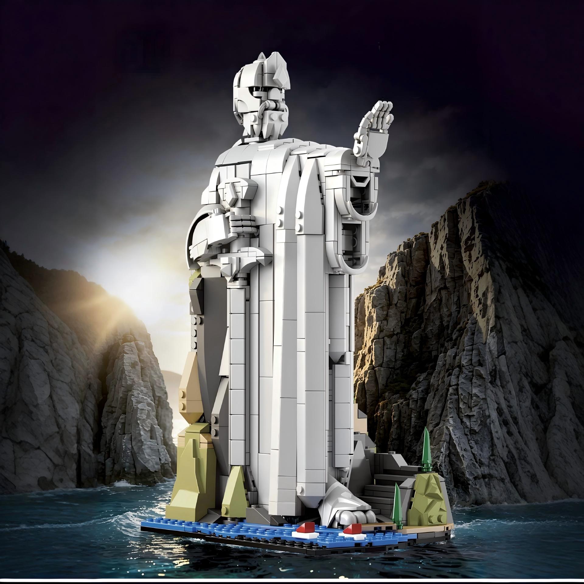 MOC 2 in 1 Creative King Booke - Aesthetic Bookend review and price