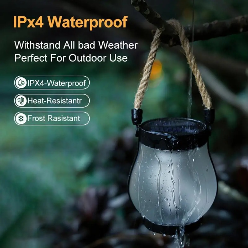 Solar Flame Lamp USB Rechargea - Rope Light Decoration review and price