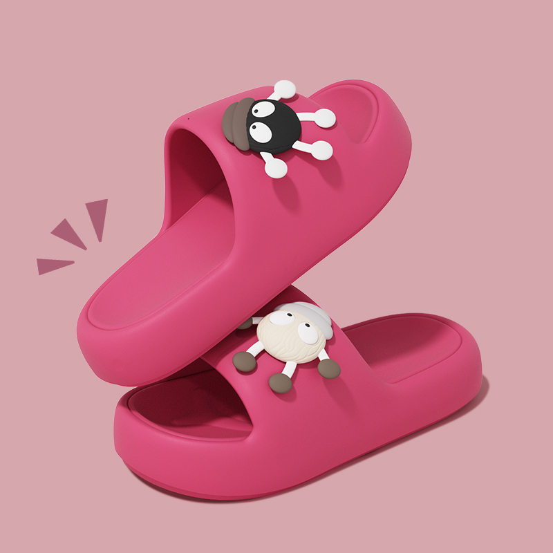 Lovely Cartoon Platform Slippe - Home Decor Outside review and price