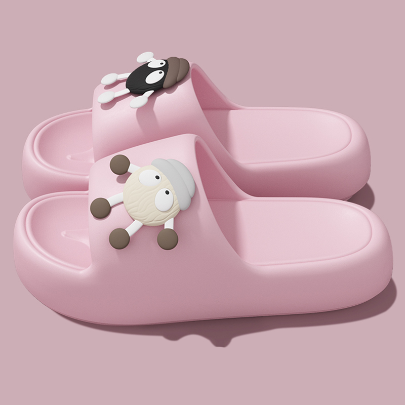 Lovely Cartoon Platform Slippe - Home Decor Outside review and price