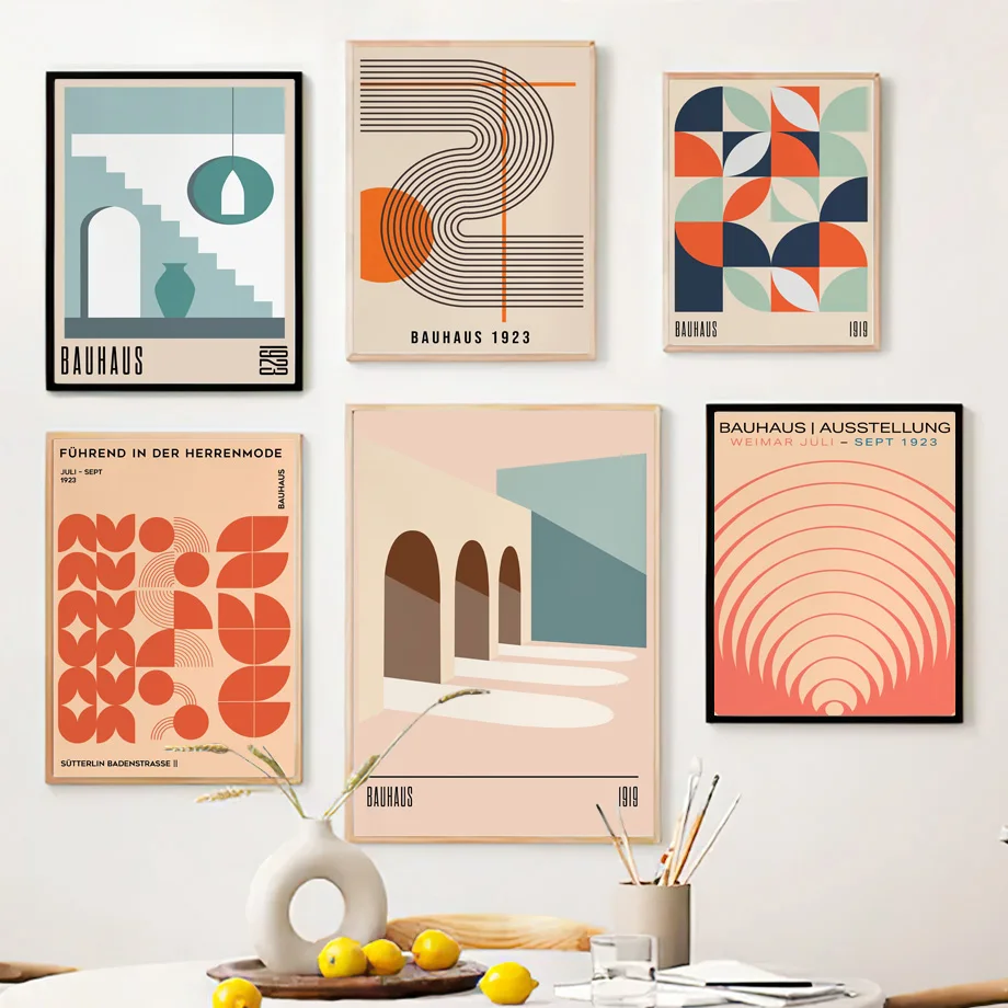 Bauhaus Expo Canvas Wall Art - - Home Decor Expo review and price