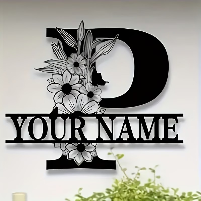 Custom Surname Metal Sign, Cou - Home Decor Outside review and price