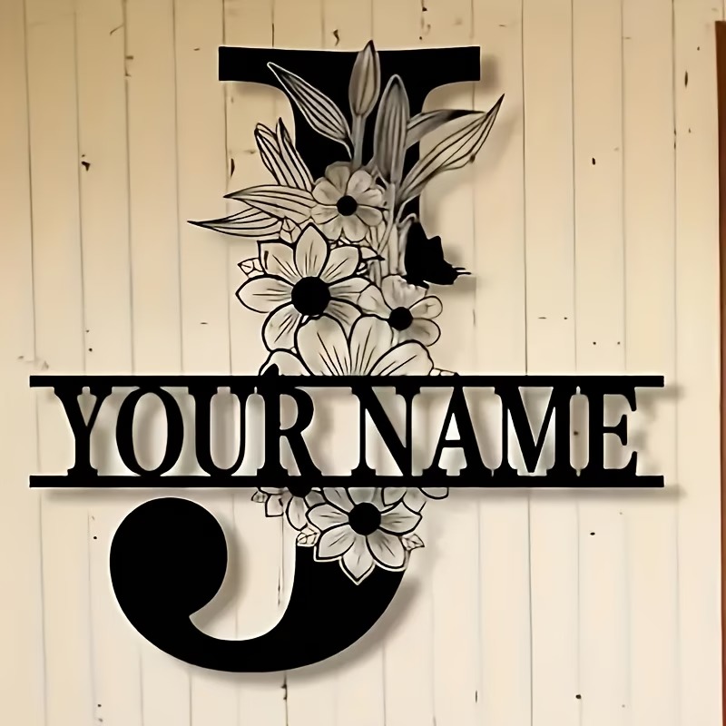 Custom Surname Metal Sign, Cou - Home Decor Outside review and price