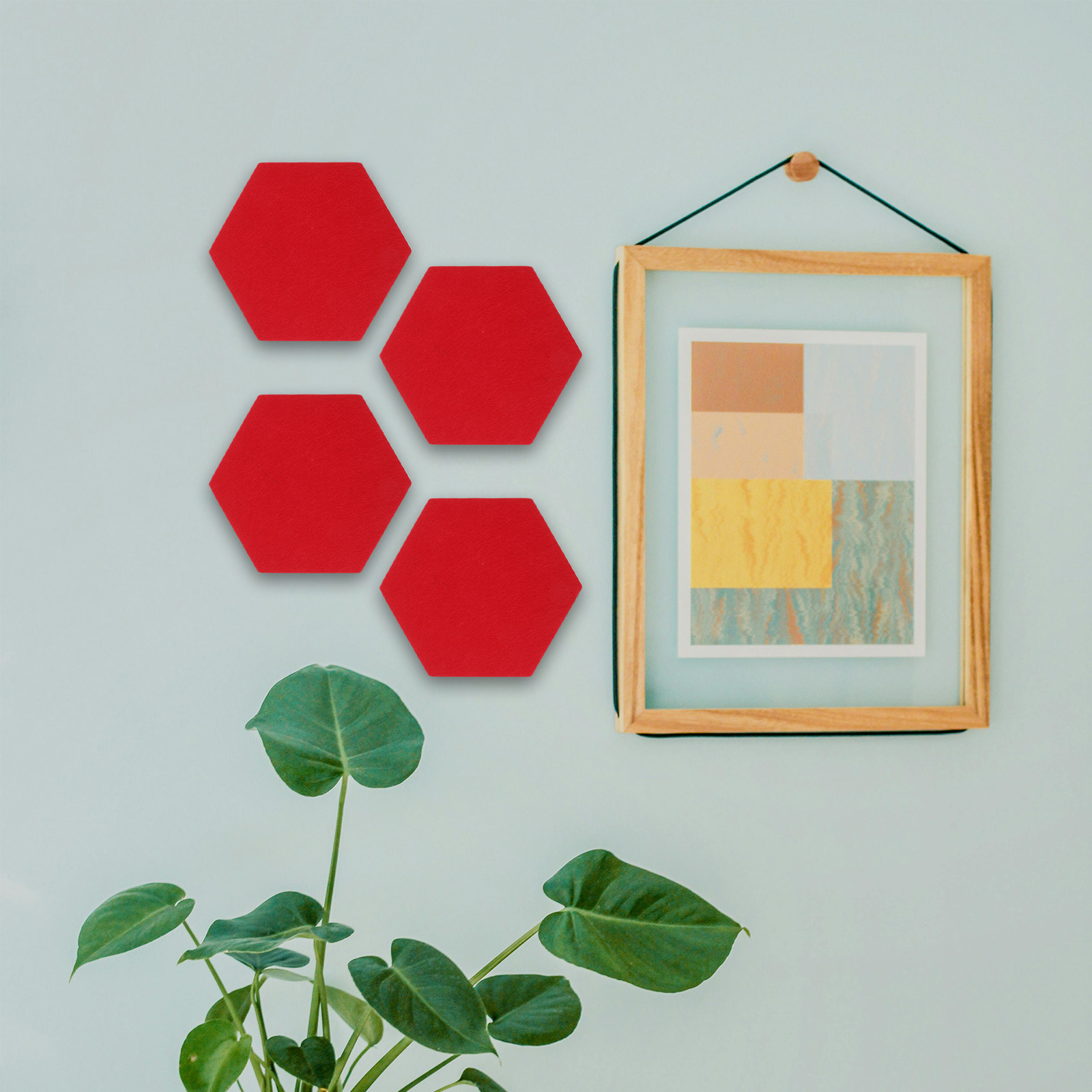 12Pcs Felt Wall Pin Boards Hex - Home Decor Wall Panels review and price