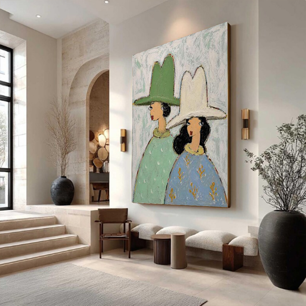Abstract Oil Painting on Canva - Abstract Oil Painting review and price