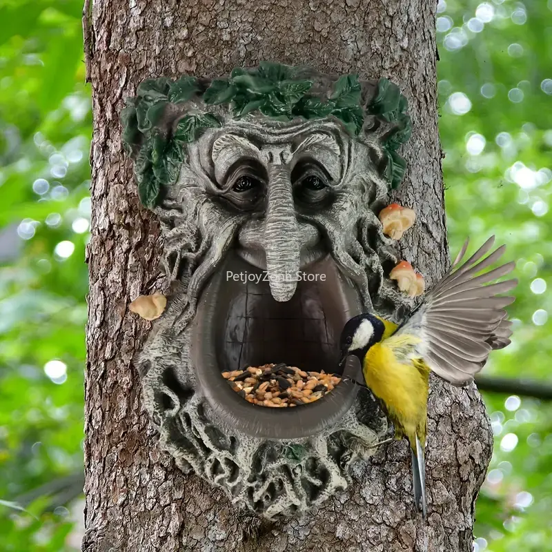 Outdoor Garden Yard Tree Face  - Home Decor Statue review and price