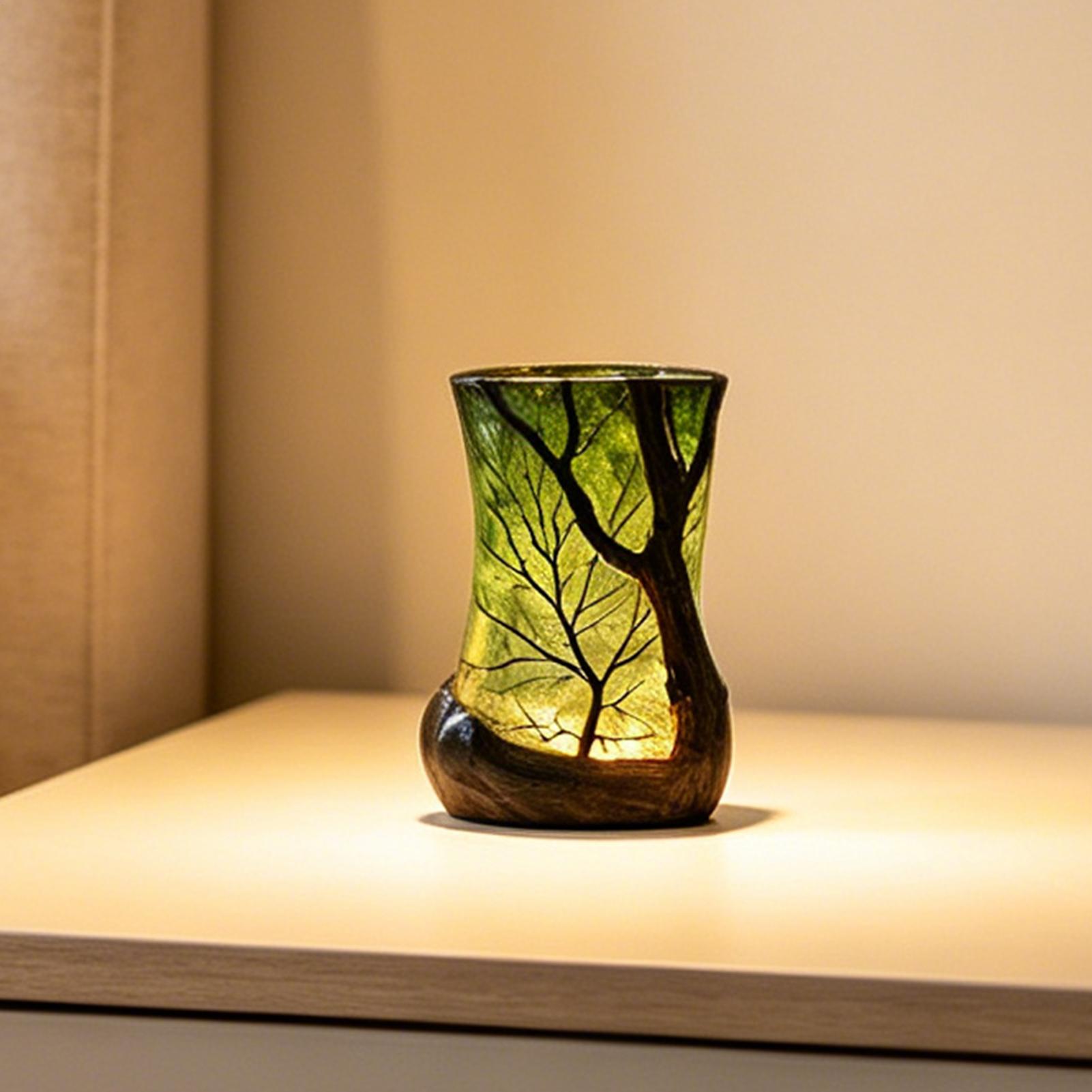 Bedside Table Lamp Forest Nigh - Home Decor Lighting review and price