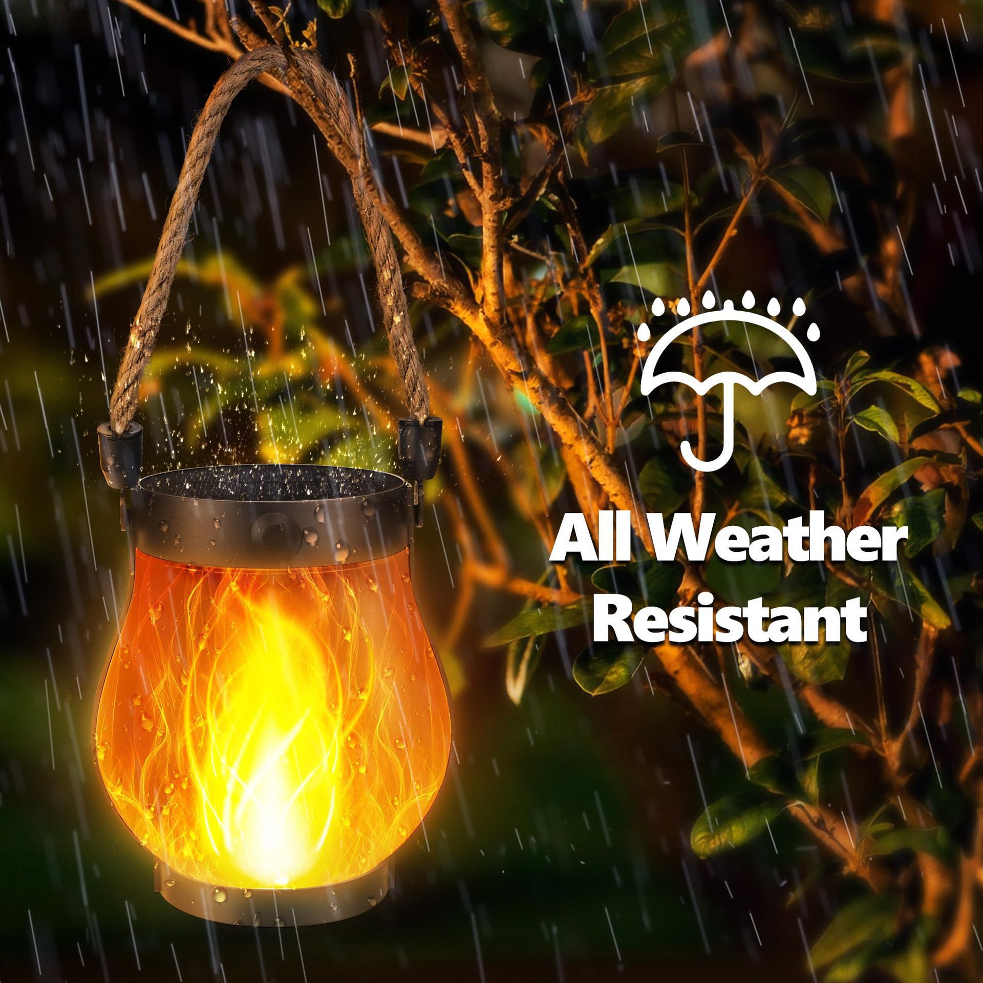 3D Flickering Solar Flame Rope - Rope Light Decoration review and price