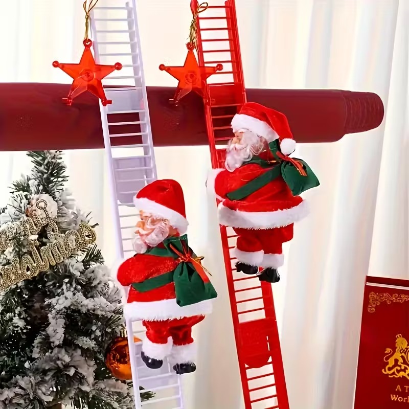 1/2/4PCS Climbing Santa Claus  - Rope Light Decoration review and price
