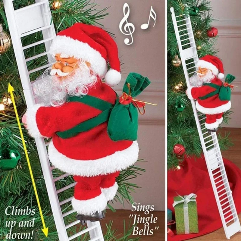 1/2/4PCS Climbing Santa Claus  - Rope Light Decoration review and price