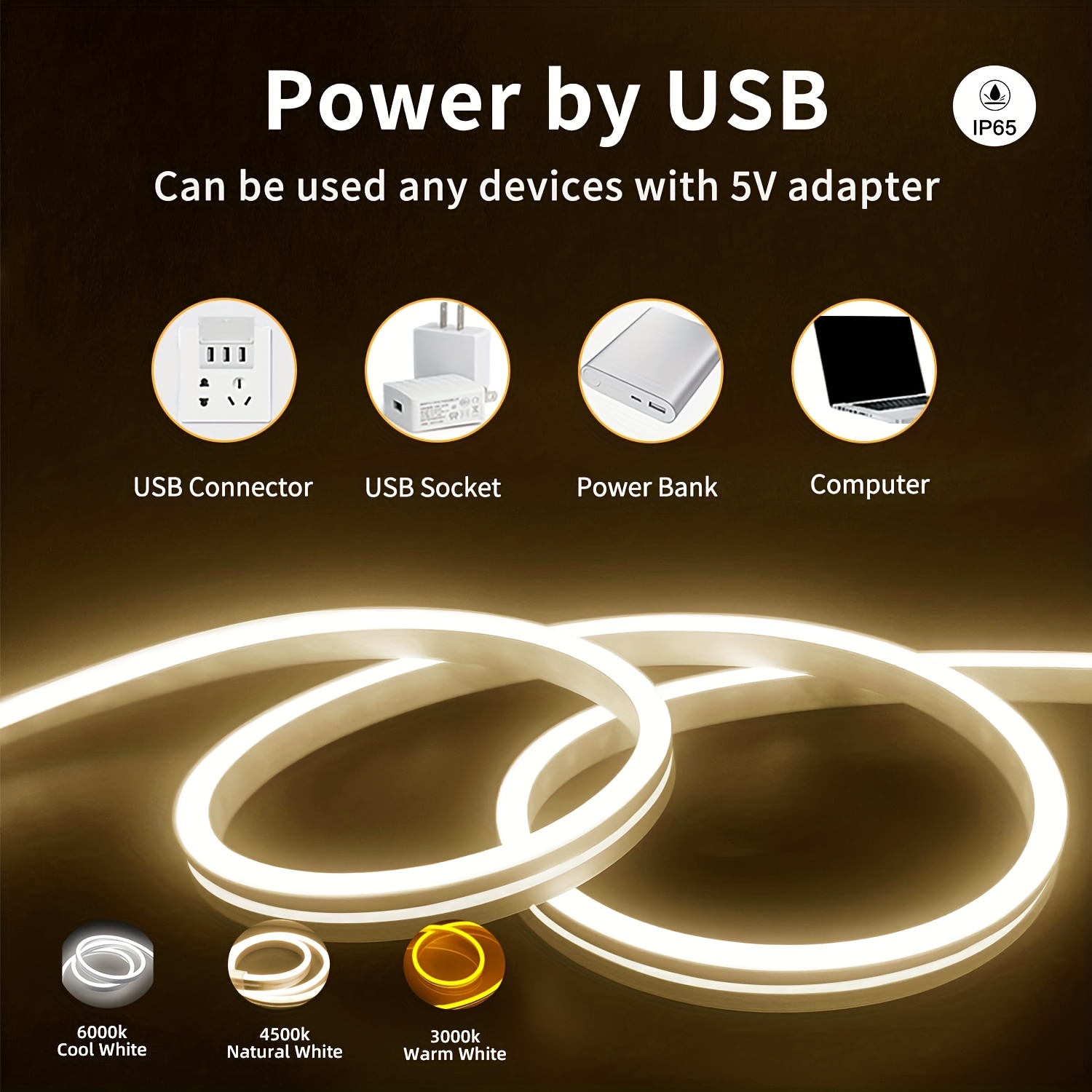 Neon LED Light Strip 5V USB Mo - Rope Light Decoration review and price