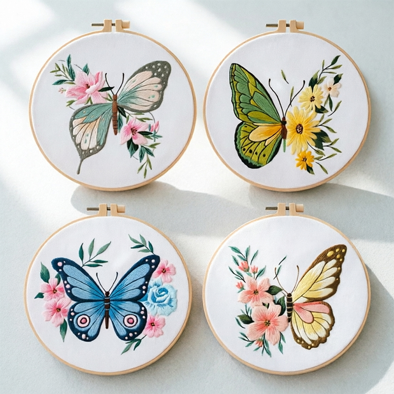 1pc 20X20CM 7.87 inch Embroide - Home Decor Fabric review and price