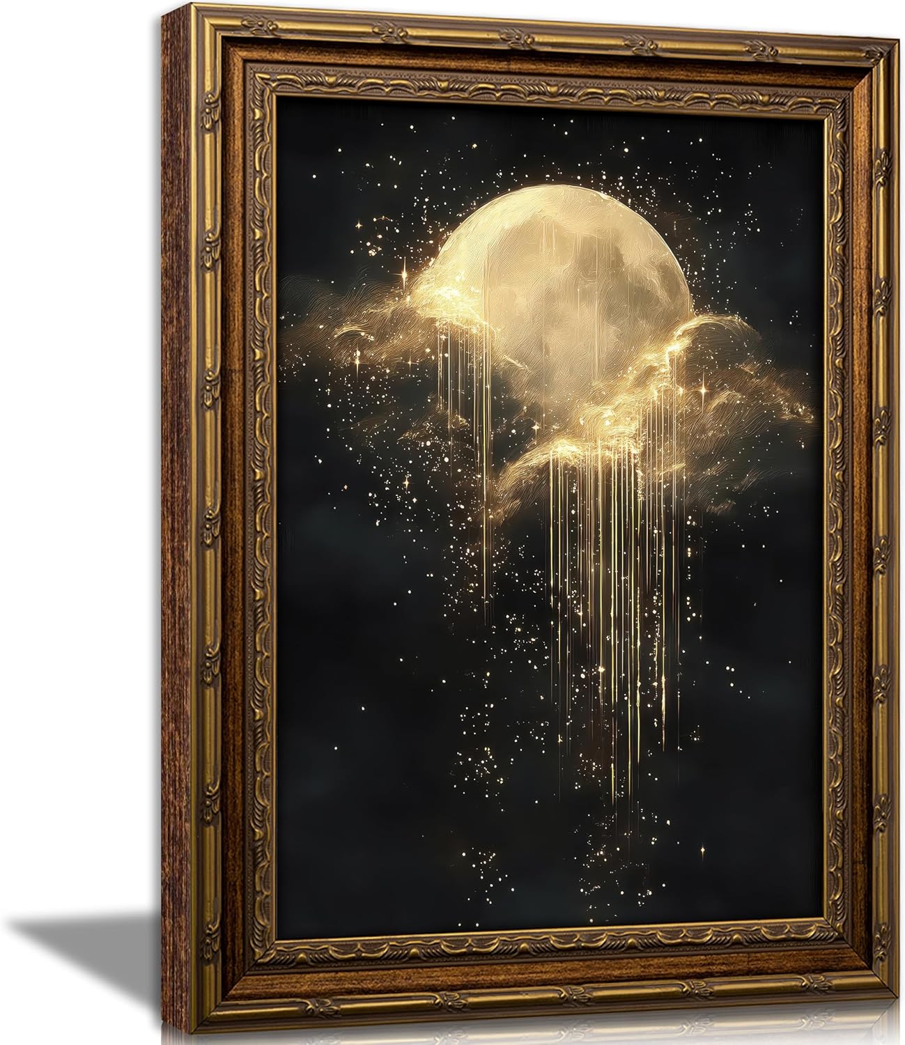 Antique Framed Celestial Canva - Abstract Oil Painting review and price