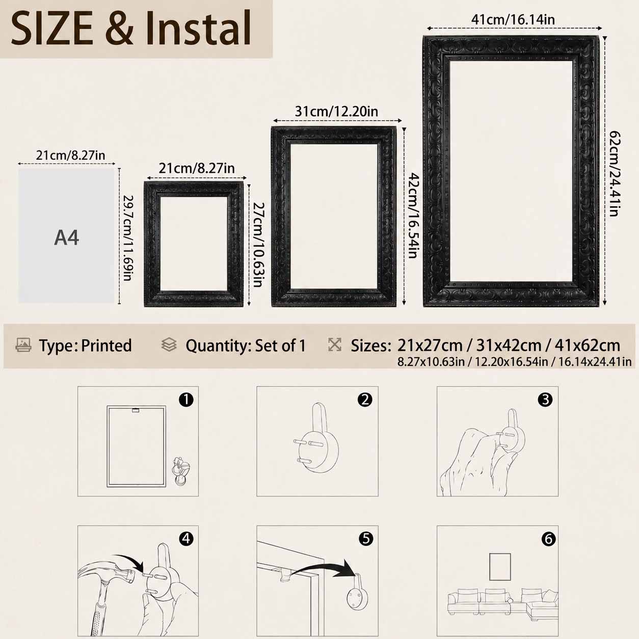 Halloween Wall Art, Framed Can - Abstract Oil Painting review and price