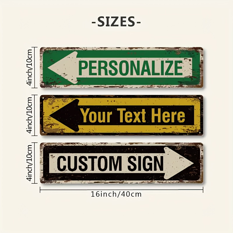 1PC Vintage Metal Tin Sign Str - Home Decor Outside review and price