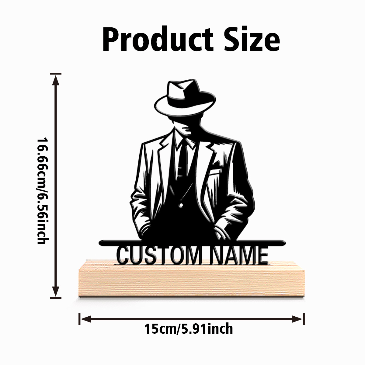 1pc Creative suit boy Customiz - Home Decor Statue review and price