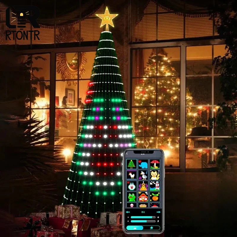 Christmas Star Tree Lights RGB - Home Decor Lighting review and price