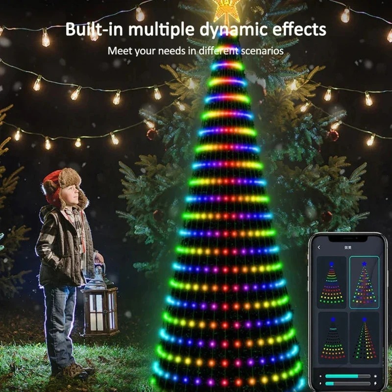 Christmas Star Tree Lights RGB - Home Decor Lighting review and price