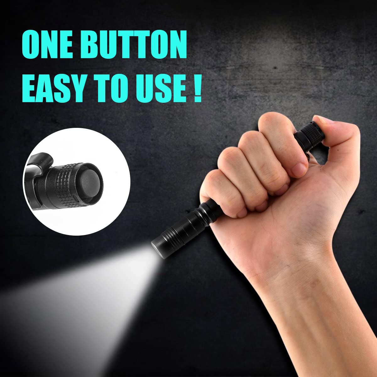 Portable Mini LED Pen Flashlig - Home Decor Outside review and price