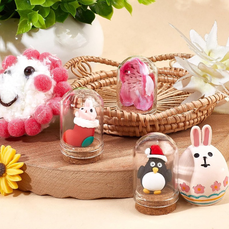 20 Sets Glass Cloche Dome Mini - Terrarium Glass Bottle review and price