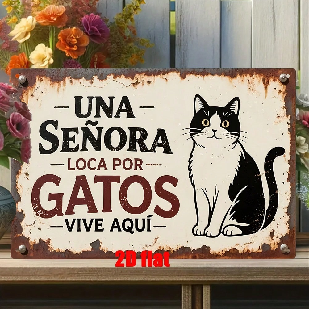Spanish Crazy Cat Lady Home De - Home Decor Cat review and price