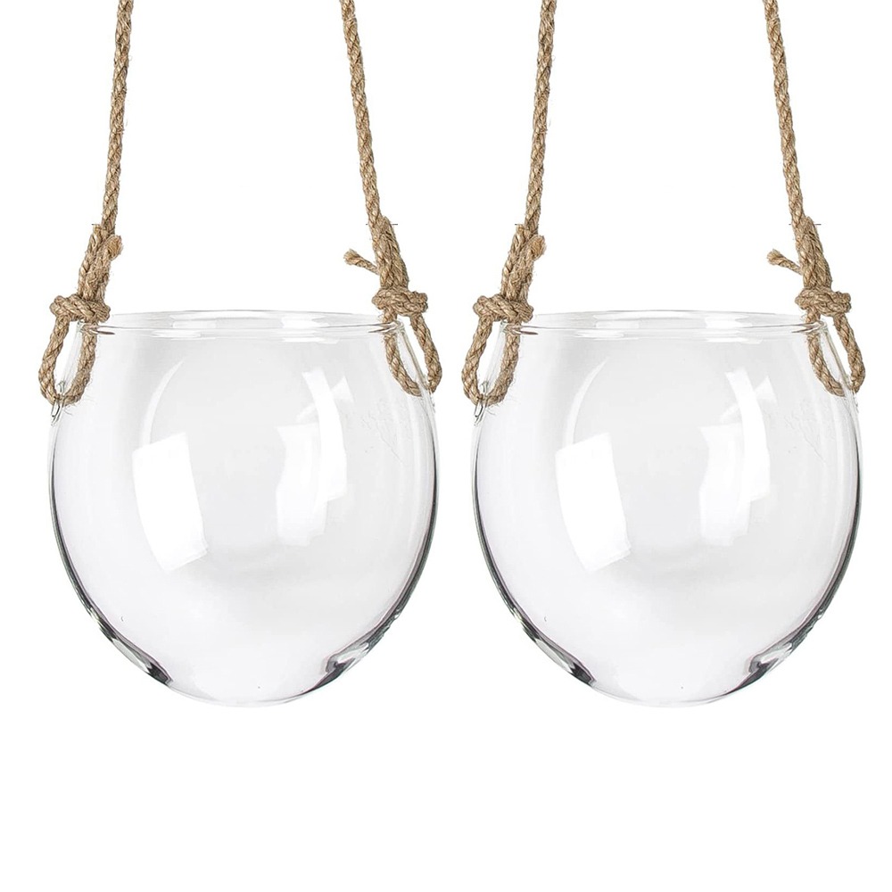 Transparent Hydroponic Hanging - Terrarium Glass Bottle review and price
