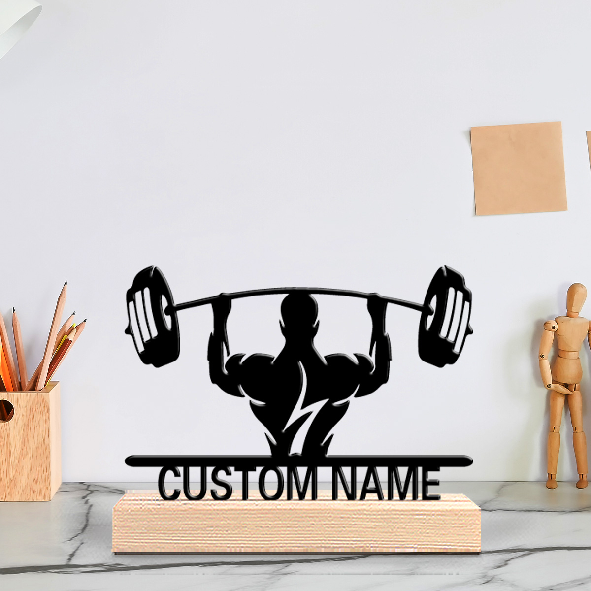 1pc Simple lift Custom Letter  - Home Decor Statue review and price