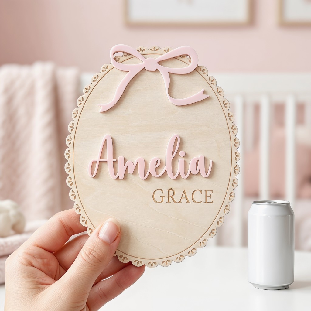 1Pc Custom Bow Lace Edge Baby  - Home Decor Halloween review and price
