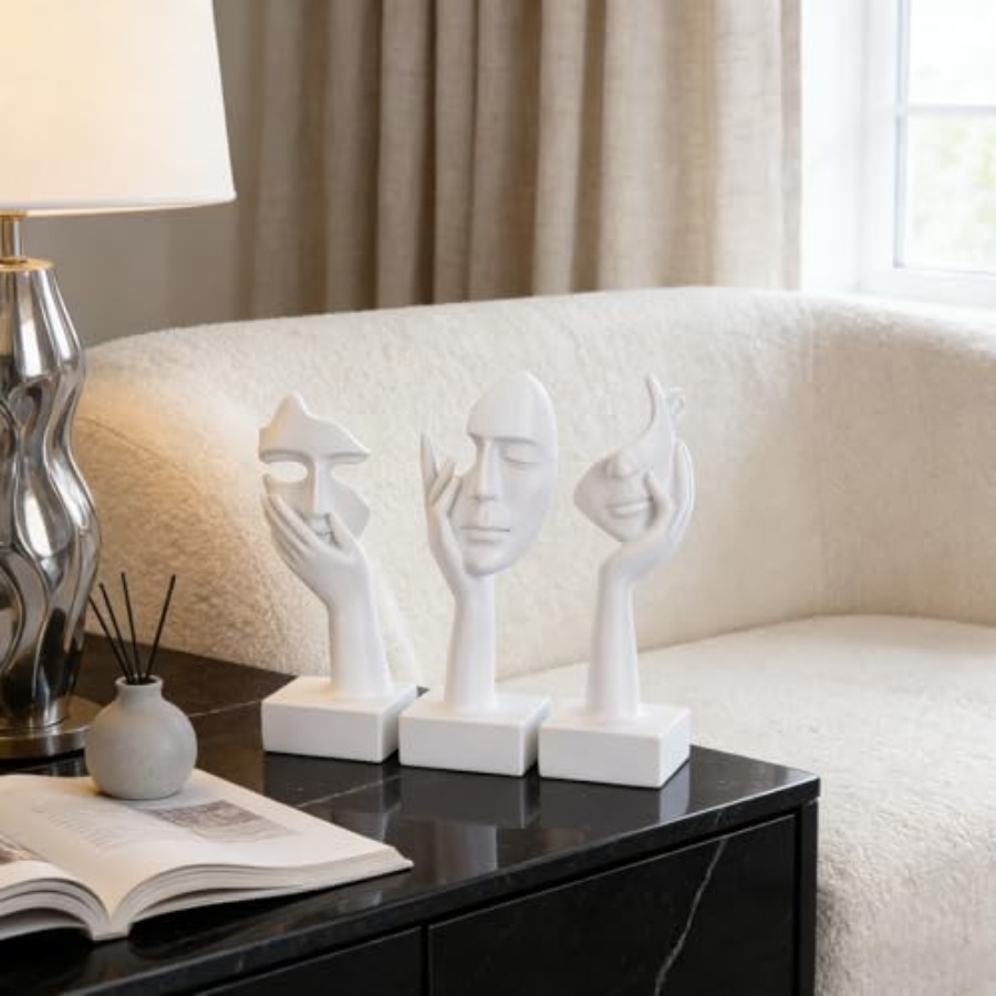 Thinker Large Statue Set - Art - Home Decor Statue review and price