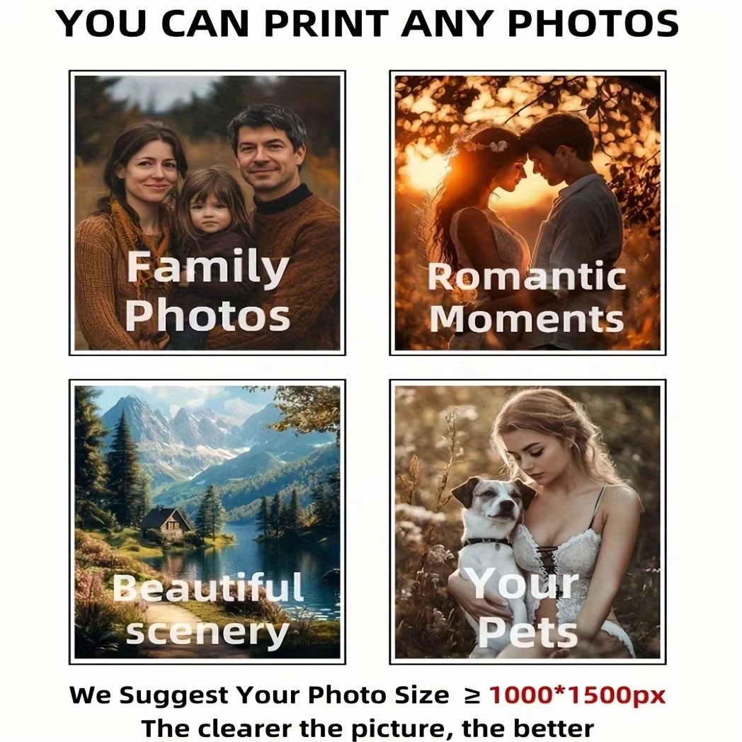 Personalized Photo Canvas, Cus - Home Decor Fabric review and price