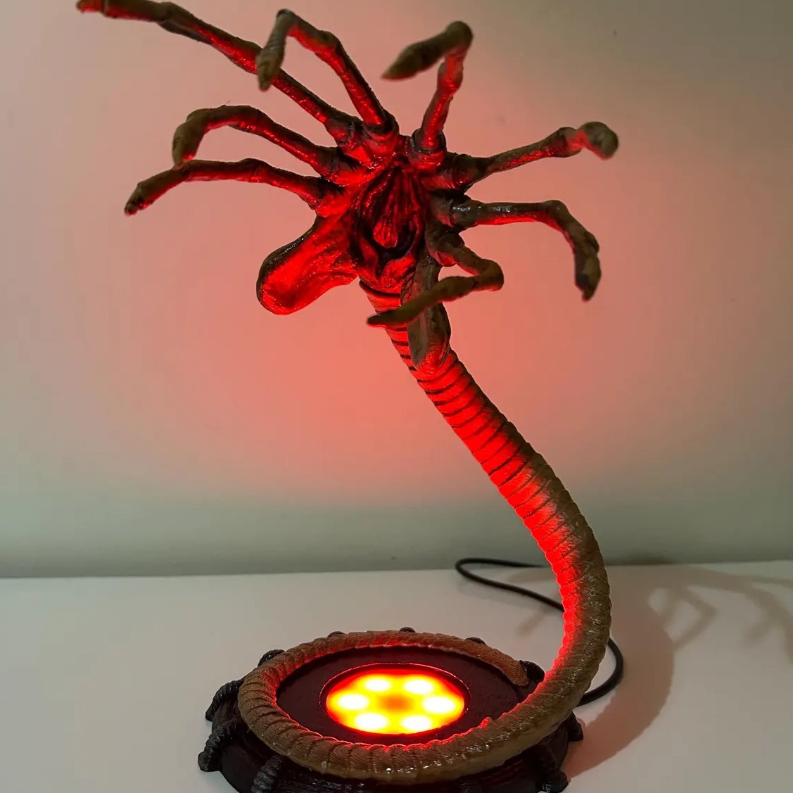 Alien Facehugger Lamp Nightlig - Home Decor Lighting review and price
