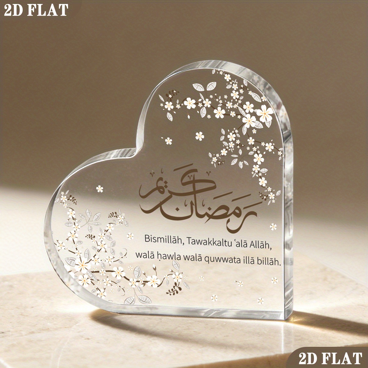 CIFBUY Acrylic Plaque 2D Flat  - Home Decor In review and price