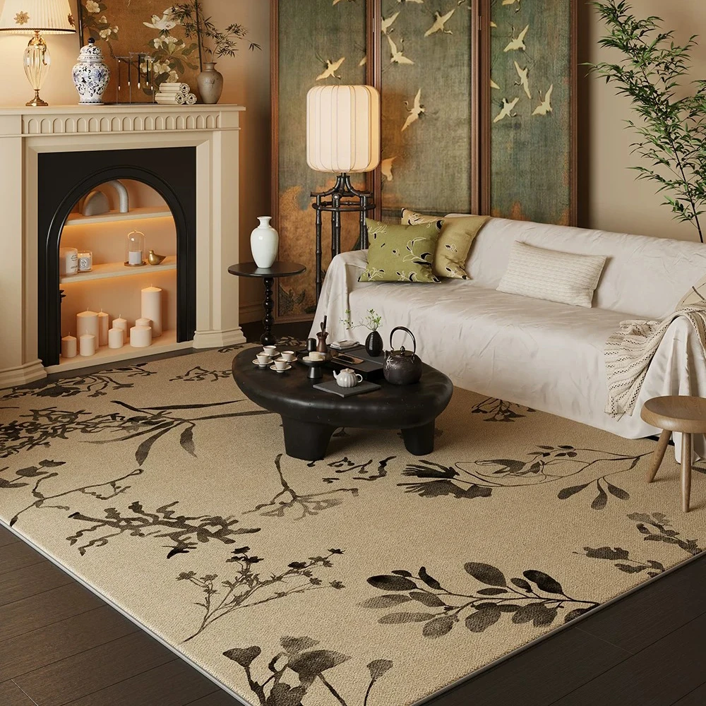 Vintage Floral Large Area Rugs - Home Decor Game Online review and price