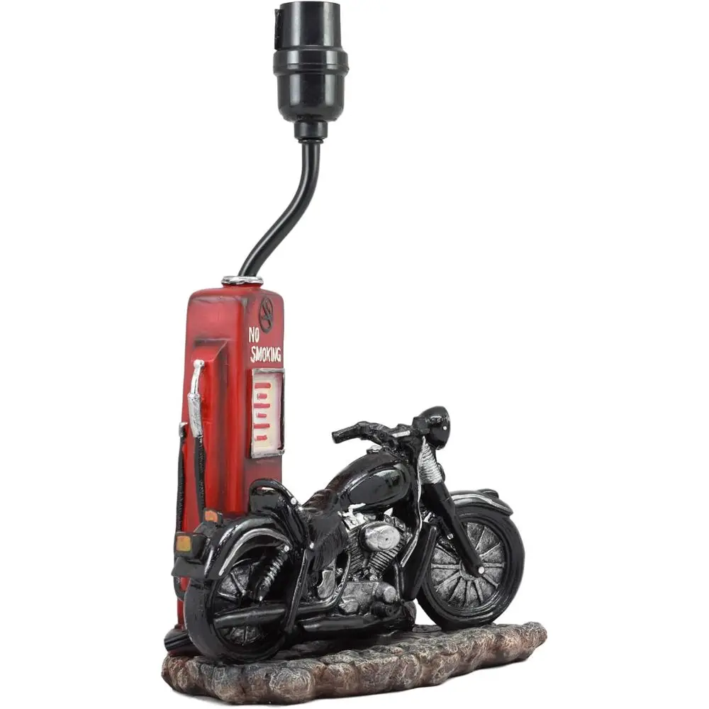 Vintage Retro Black Motorcycle - Home Decor Lighting review and price