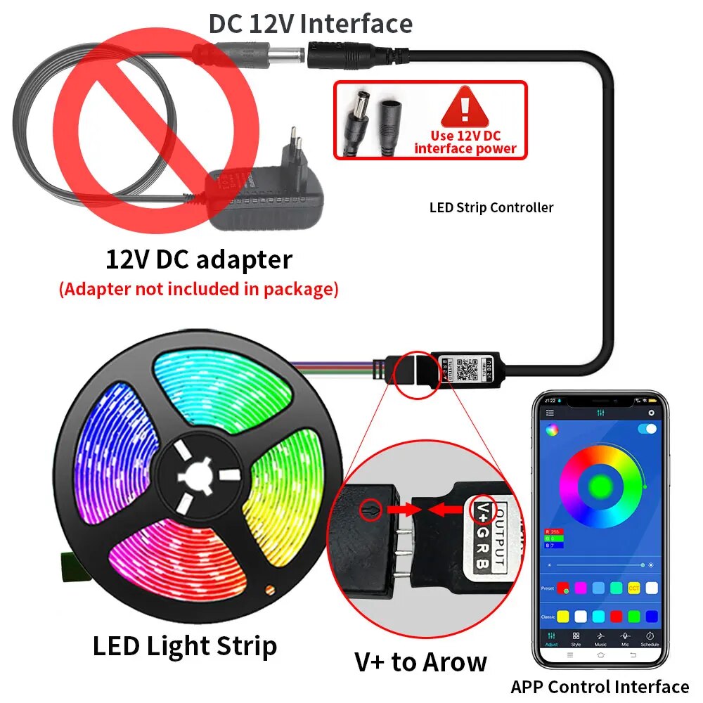 Tuya Smart Life LED Light Stri - Rope Light Decoration review and price