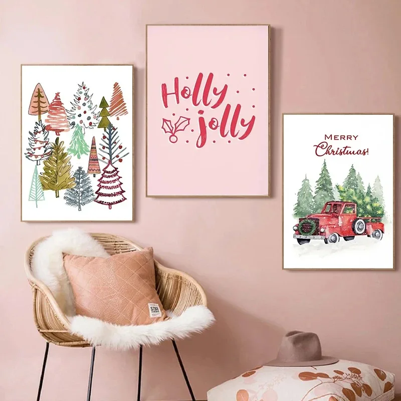 Cartoon Christmas Holiday Tree - Abstract Oil Painting review and price