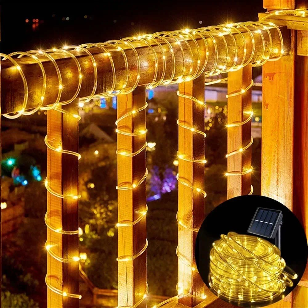 Solar Rope Lights Outdoor Blue - Rope Light Decoration review and price