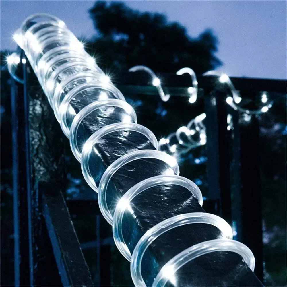 Solar Rope Lights Outdoor Blue - Rope Light Decoration review and price