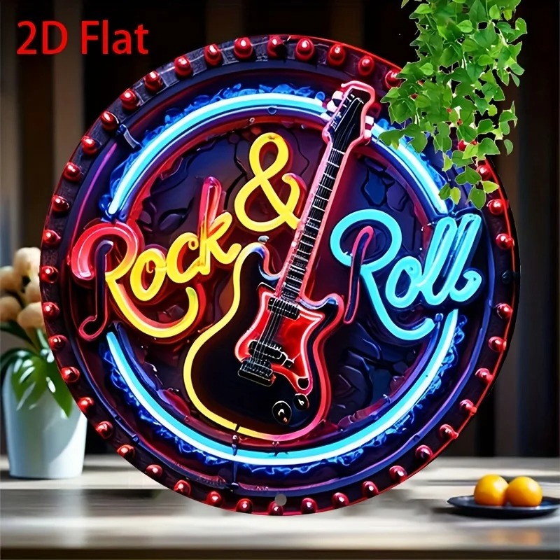 A Vintage Rock Neon Sign, 2Dfl - Home Decor Outside review and price