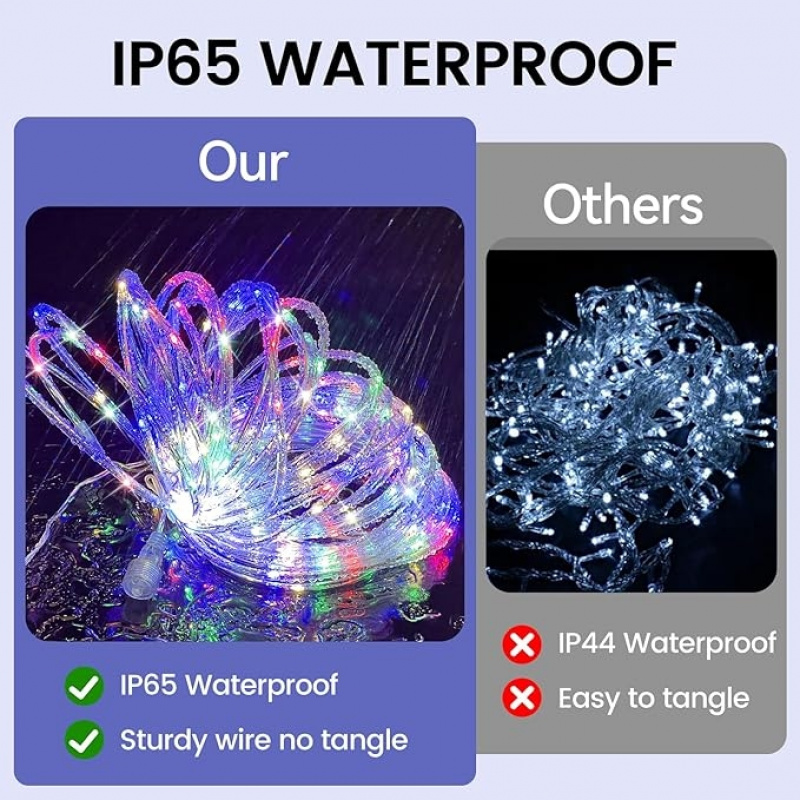 Waterproof Solar LED String Li - Rope Light Decoration review and price