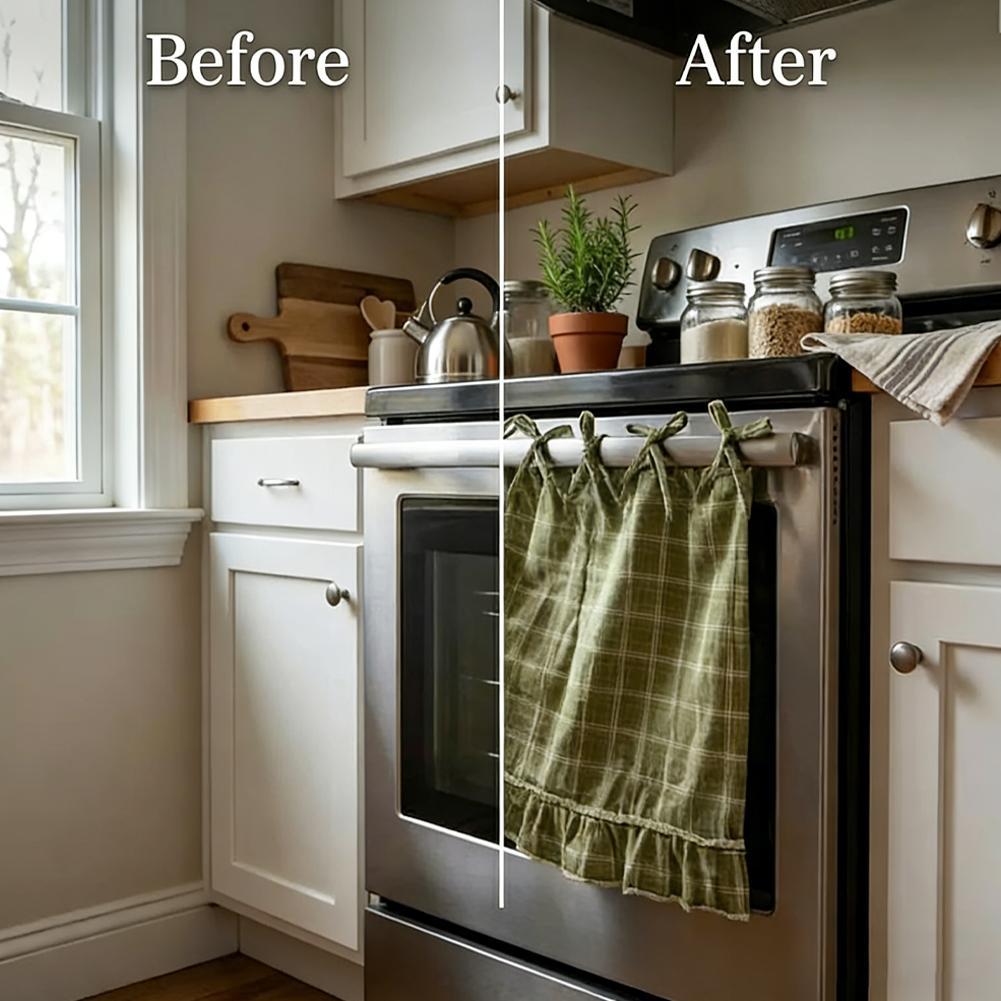 Oven Skirt Artisanal Farmhouse - Home Decor Outside review and price