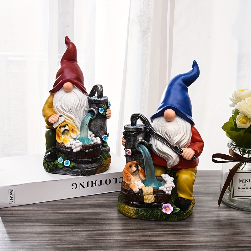 Solar Garden Outdoor Statue Li - Home Decor Outside review and price