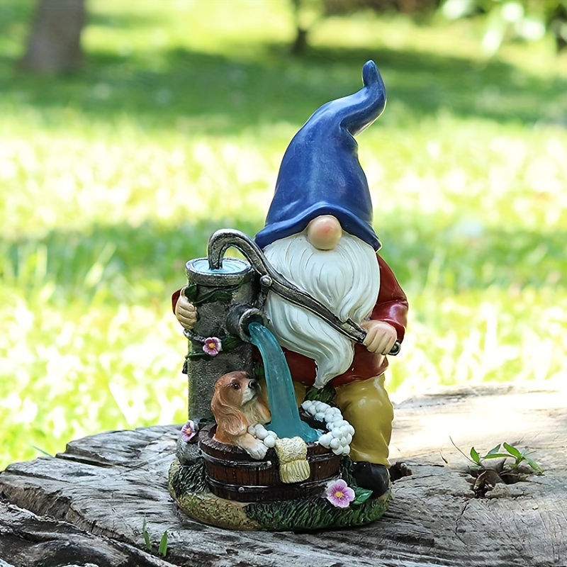 Solar Garden Outdoor Statue Li - Home Decor Outside review and price