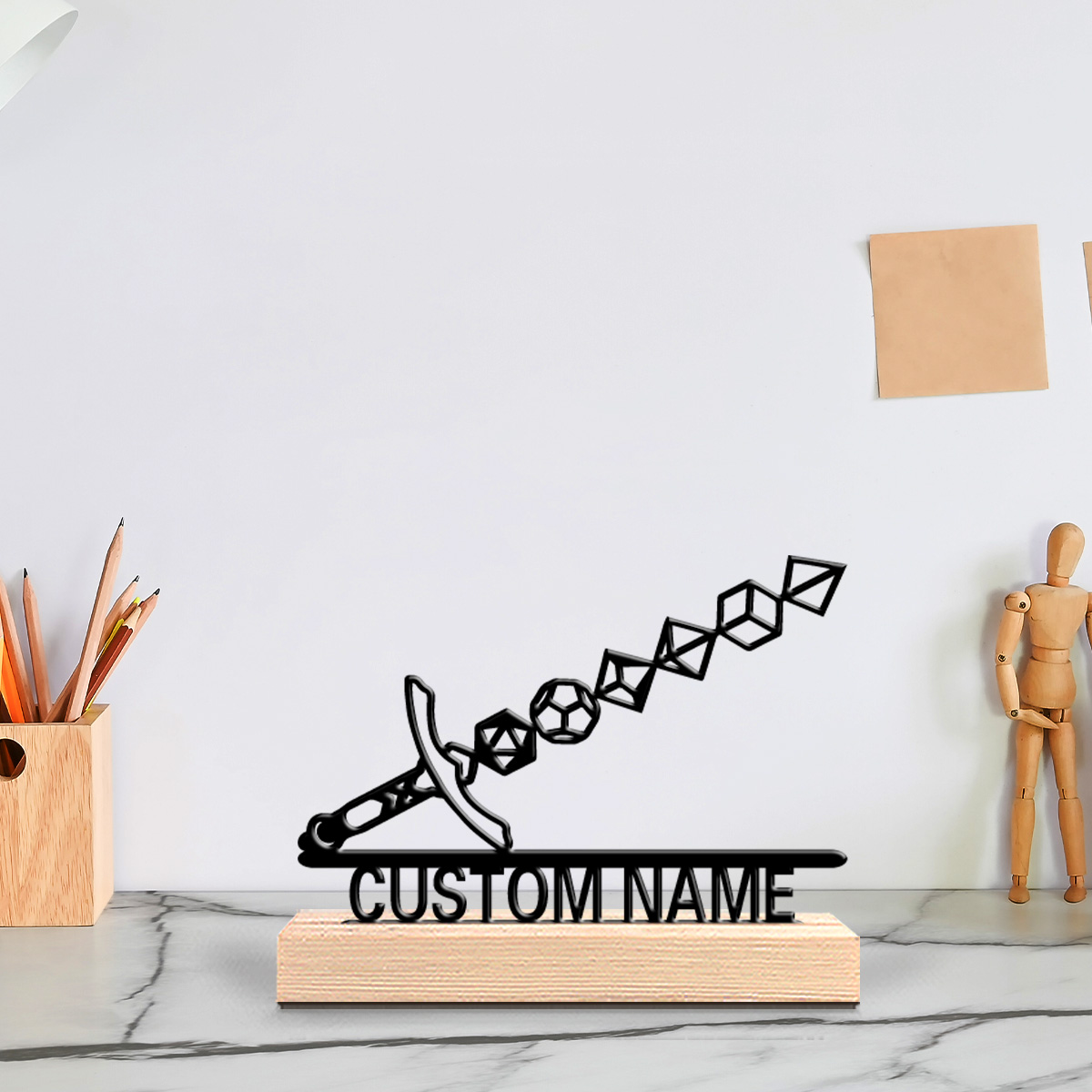 1pc Abstract sword Customizabl - Home Decor Statue review and price