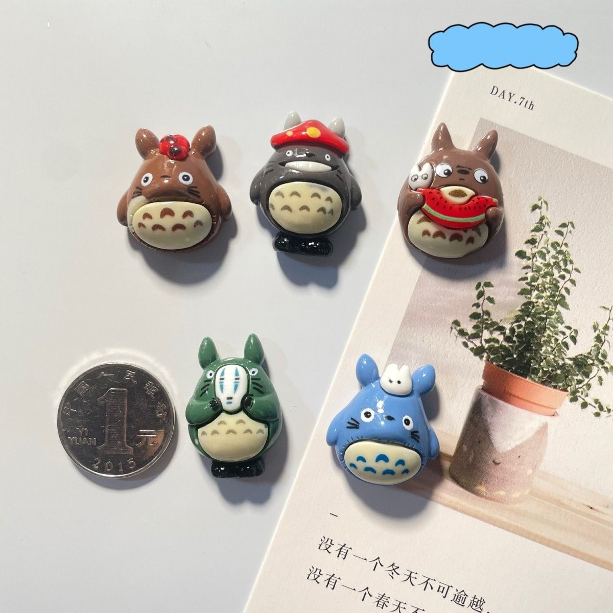 Totoro Anime Resin Fridge Magn - Home Decor Manufacturers review and price