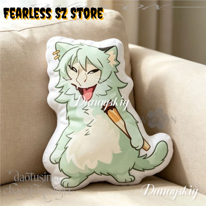 Chainsmoker Cat Q Version Doll - Home Decor Cat review and price