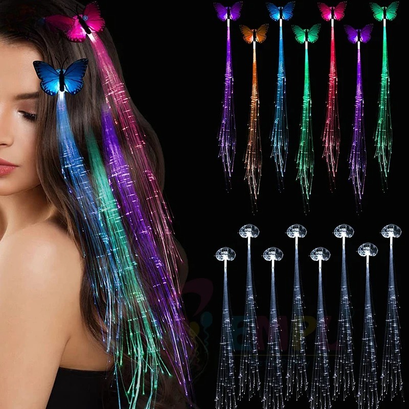1-10PCS LED Glowing Hair Braid - Rope Light Decoration review and price